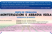 Festa di primavera: "Monteriggioni e Abbadia Isola"